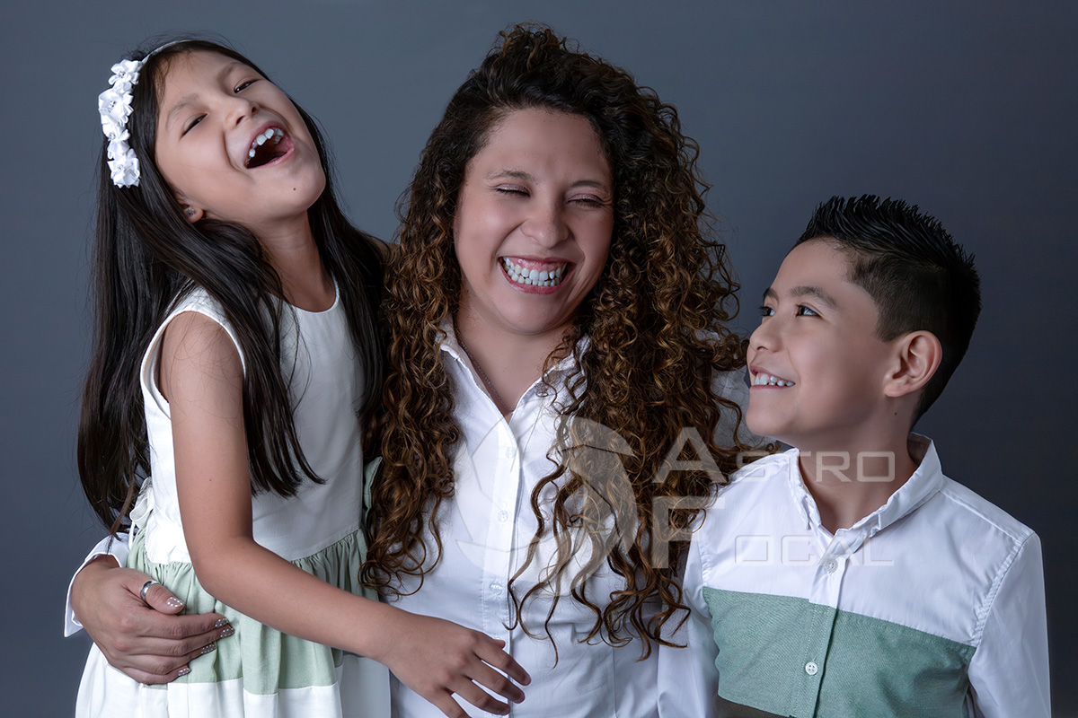 Sesión en Studio con familia